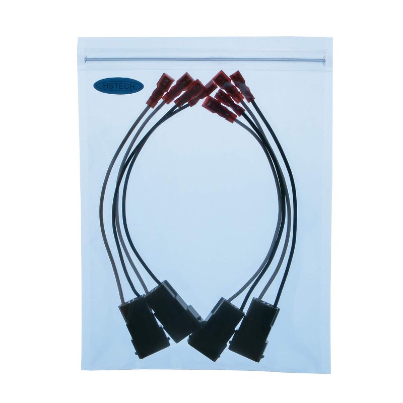 HSTECH 72-7800 2 Pairs (4 Pack) Car Speaker Connector Harnesses for with 1990-Up Honda and Acura Vehicles - Image 4